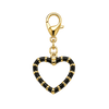 Black Heart Charm 