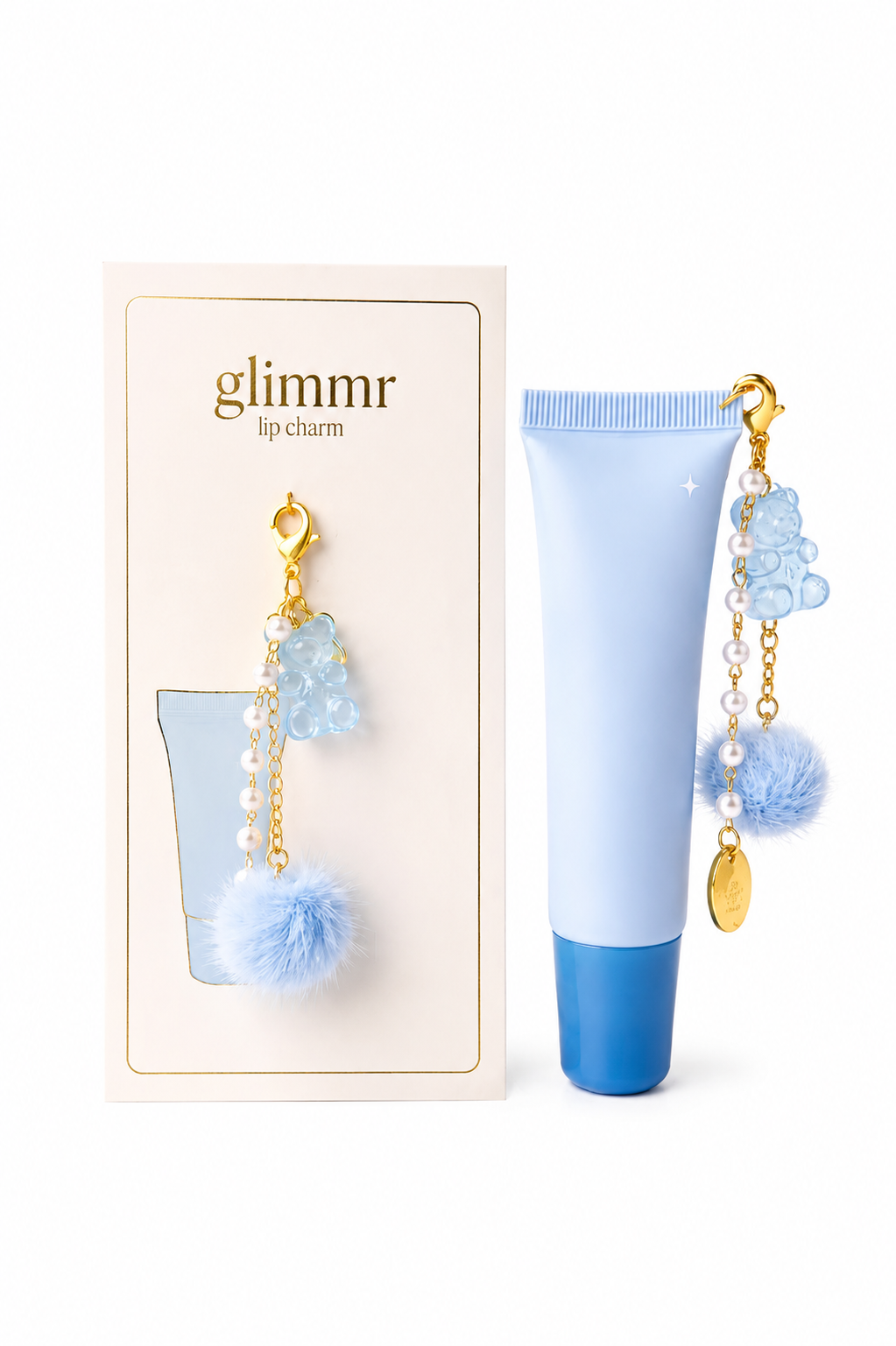 Baby Blue Lip Charm