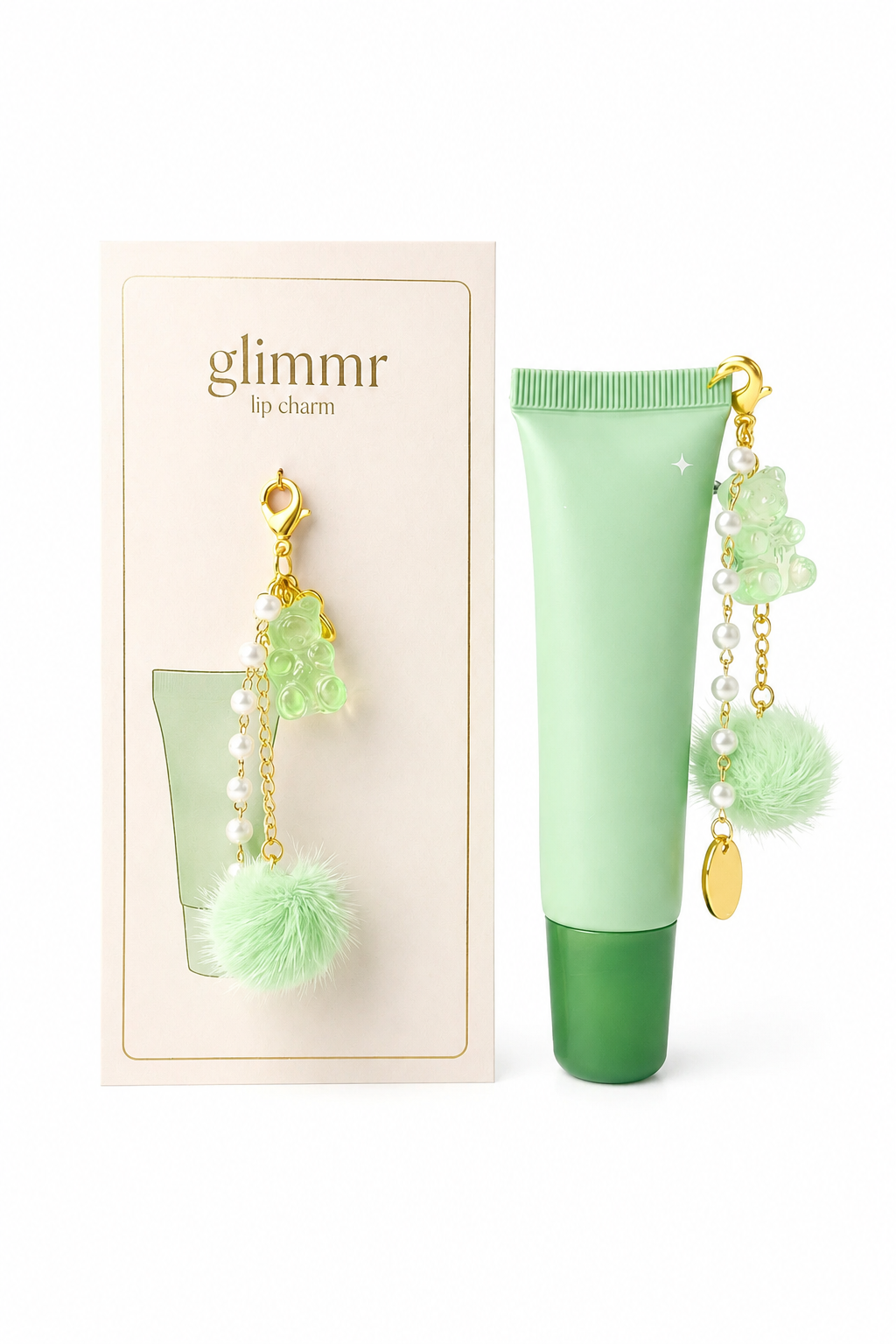 Mint Green Lip Charm
